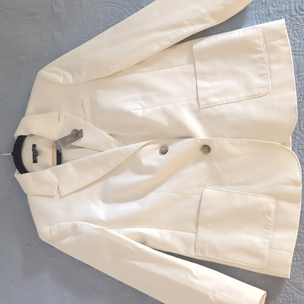 J. Crew Cream Suit Jacket NWT